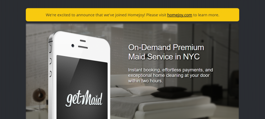 On demand business case #1: home and cleaning services